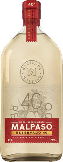 PISCO RESERVADO 40% - MALPASO PEDRO JIMENEZ - CHILE buy it online! - SOUTH  EMBASSY